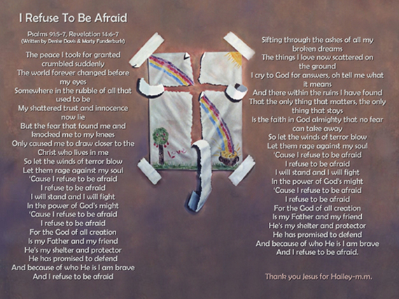 Not Afraid Poem